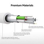 USB-C to Lightning Cable, 0.9m, White