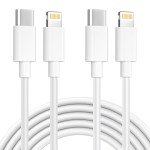 2M USB-C to Lightning Cable 2-Pack for iPhone