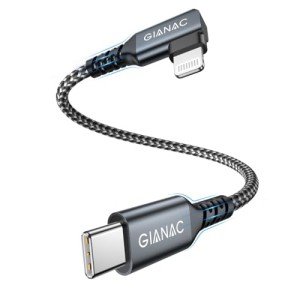 GIANAC 90° USB-C to Lightning Fast Charger Cable