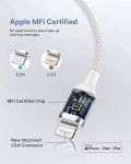 2M USB-C to Lightning Fast Charger Cable