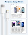 2M USB-C to Lightning Cable 2-Pack for iPhone