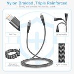 3M USB-C to Lightning Cable 2-Pack