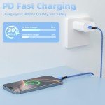 Ofuca MFi Certified USB-C to Lightning Cable 3-Pack