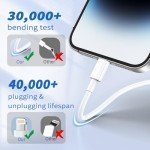 2M USB-C to Lightning Cable 4-Pack, MFi Certified