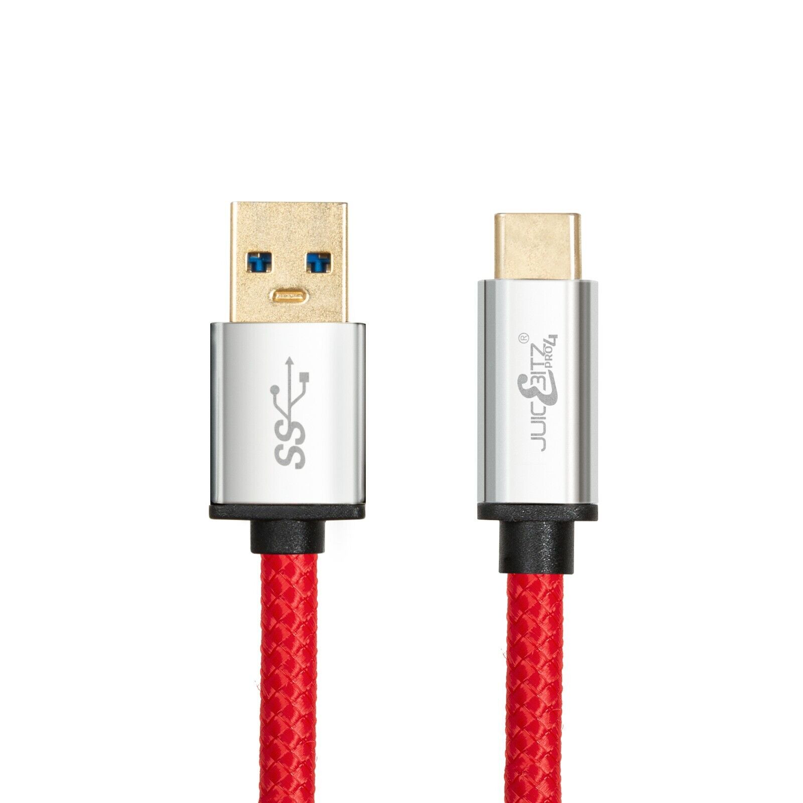 Braided USB-C Fast Charger Cable by JuicEBitz®