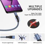 XGMATT Nylon Braided USB-C to Micro USB Cable