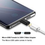 Micro USB to USB-C Adapter 4-Pack