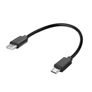 USB-C to Micro USB OTG Cable - 0.3/1M
