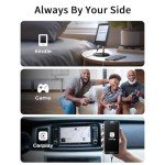 Teeaam 0.5M USB-C to Micro USB Charging Cable