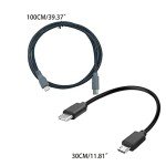 USB-C to Micro USB OTG Cable - 0.3/1M