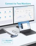 Anker 7-in-1 USB-C Hub with Dual 4K HDMI
