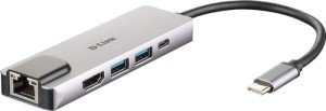 D-Link 5-in-1 USB-C Hub with Power Delivery