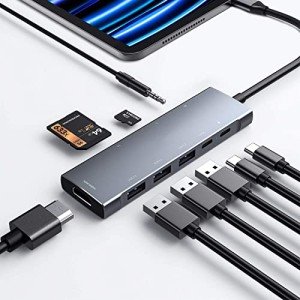 9-in-1 USB-C Hub for iPad Pro and Air