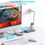 RSHTECH 9-in-1 USB-C Hub with 4K HDMI