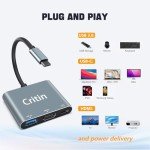 3-in-1 USB-C to HDMI Multiport Adapter 4K