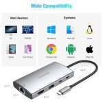 RSHTECH 9-in-1 USB-C Hub with 4K HDMI