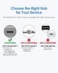 Lention 4-in-1 USB-C Hub for MacBook & More