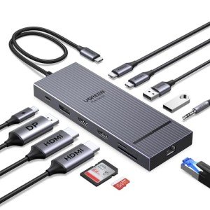 UGREEN 12-in-1 USB-C Docking Station with 4K Display