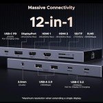 UGREEN 12-in-1 USB-C Docking Station with 4K Display