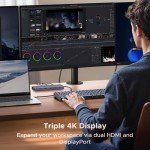 UGREEN 12-in-1 USB-C Docking Station with 4K Display