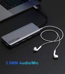 MOKiN 12-in-1 USB-C Dock with Dual Monitor