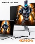 12-in-1 USB-C Docking Station for Dual Monitors