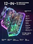 JSAUX 12-in-1 RGB Dock for Steam Deck
