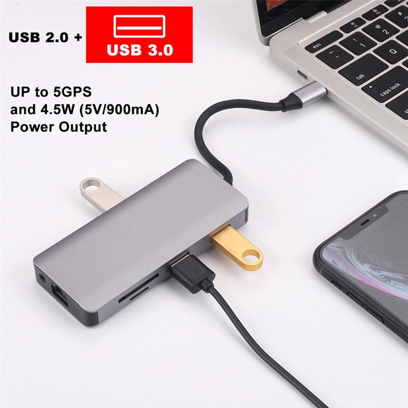 9-in-1 USB-C Hub Station
