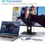 USB-C to HDMI Adapter with Fast Charging