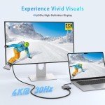 USB-C to HDMI Adapter with Fast Charging & USB 3.0