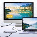 8-in-1 USB-C Hub with Ethernet and 4K HDMI