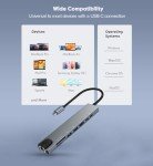 8-in-1 USB-C Hub with Ethernet and 4K HDMI
