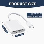 USB-C SD Card Reader for iPhone and iPad