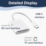 USB-C SD Card Reader for iPhone and iPad