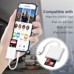 USB-C SD Card Reader for iPhone and iPad