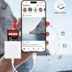 USB-C SD Card Reader for iPhone and iPad
