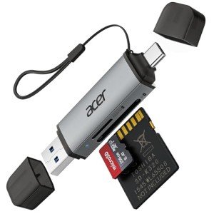 Acer USB-C Memory Card Reader & Adapter