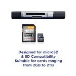 Dual USB-C & USB 3.0 Card Reader Adapter