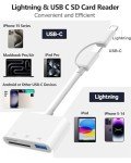 USB-C SD Card Reader for iPhone and iPad
