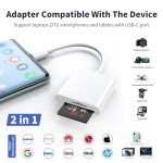 Dual Slot USB-C SD Card Reader Adapter