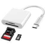 USB-C SD Card Reader Adapter for iPhone & More