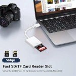 USB-C SD Card Reader for iPhone and iPad