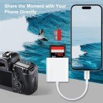 USB-C SD Card Reader Adapter for iPhone & More