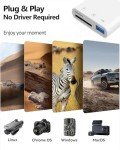 USB-C SD Card Reader for iPhone and iPad