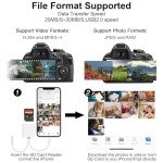 Loydia USB-C SD/MicroSD Card Reader Adapter