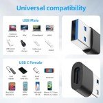 4-Pack USB-C to USB 3.0 Adapter Set