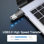 USB-C to USB 3.0 Adapter 2-Pack - Space Grey