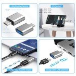 4-Pack USB-C to USB 3.0 Adapter Set