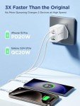 40W 4-Port USB-C Fast Charger Plug