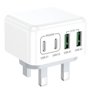 40W USB-C Fast Charger for iPhone & Samsung